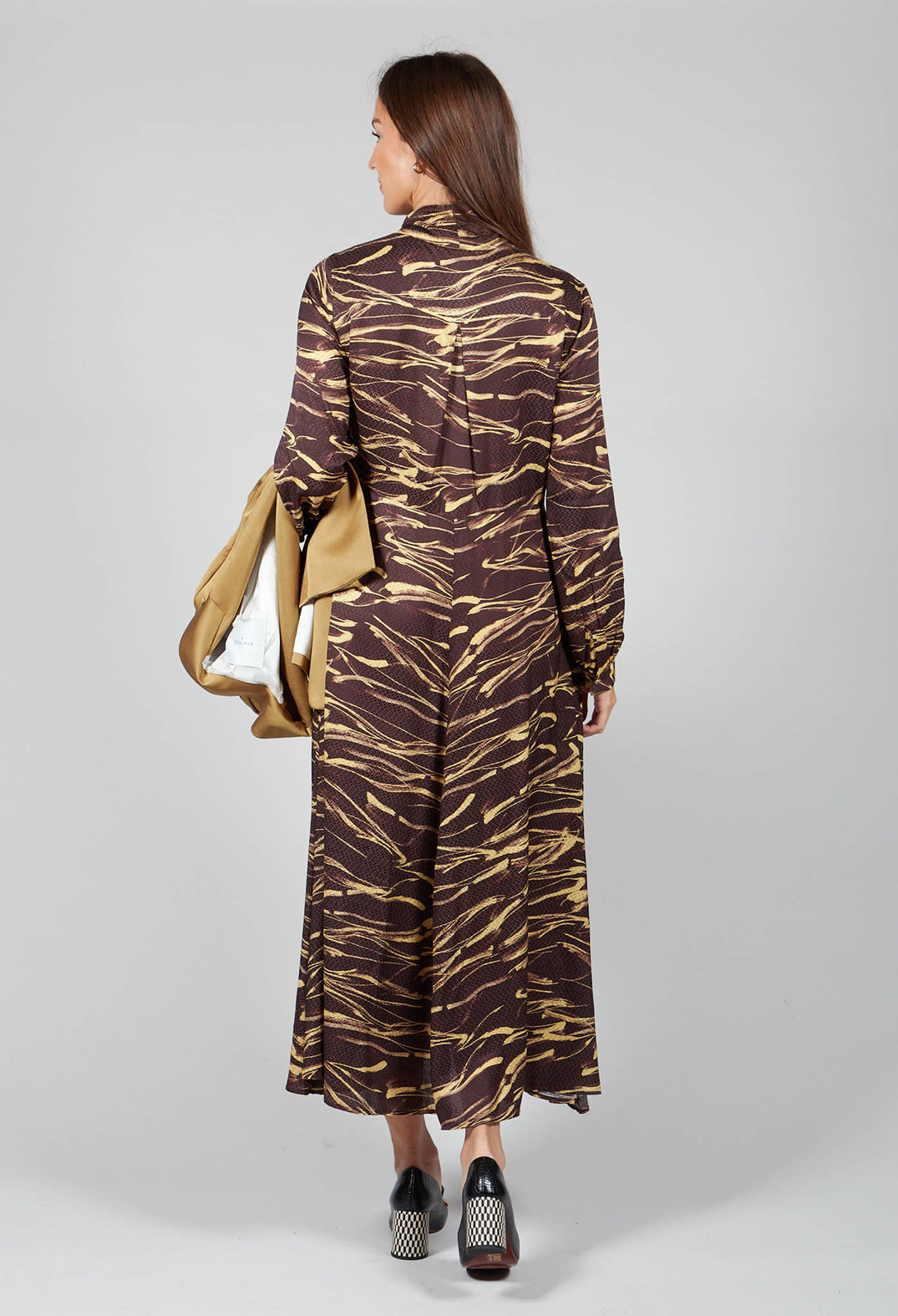 Maxi Dress in Brown