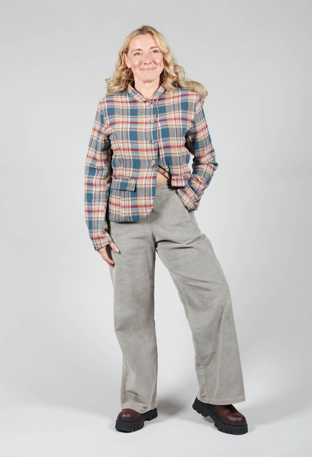 Ango Trousers in Grigio