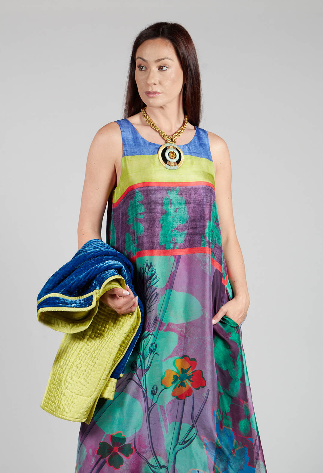 Dress Gardenia Eucalyptus in Multicolour