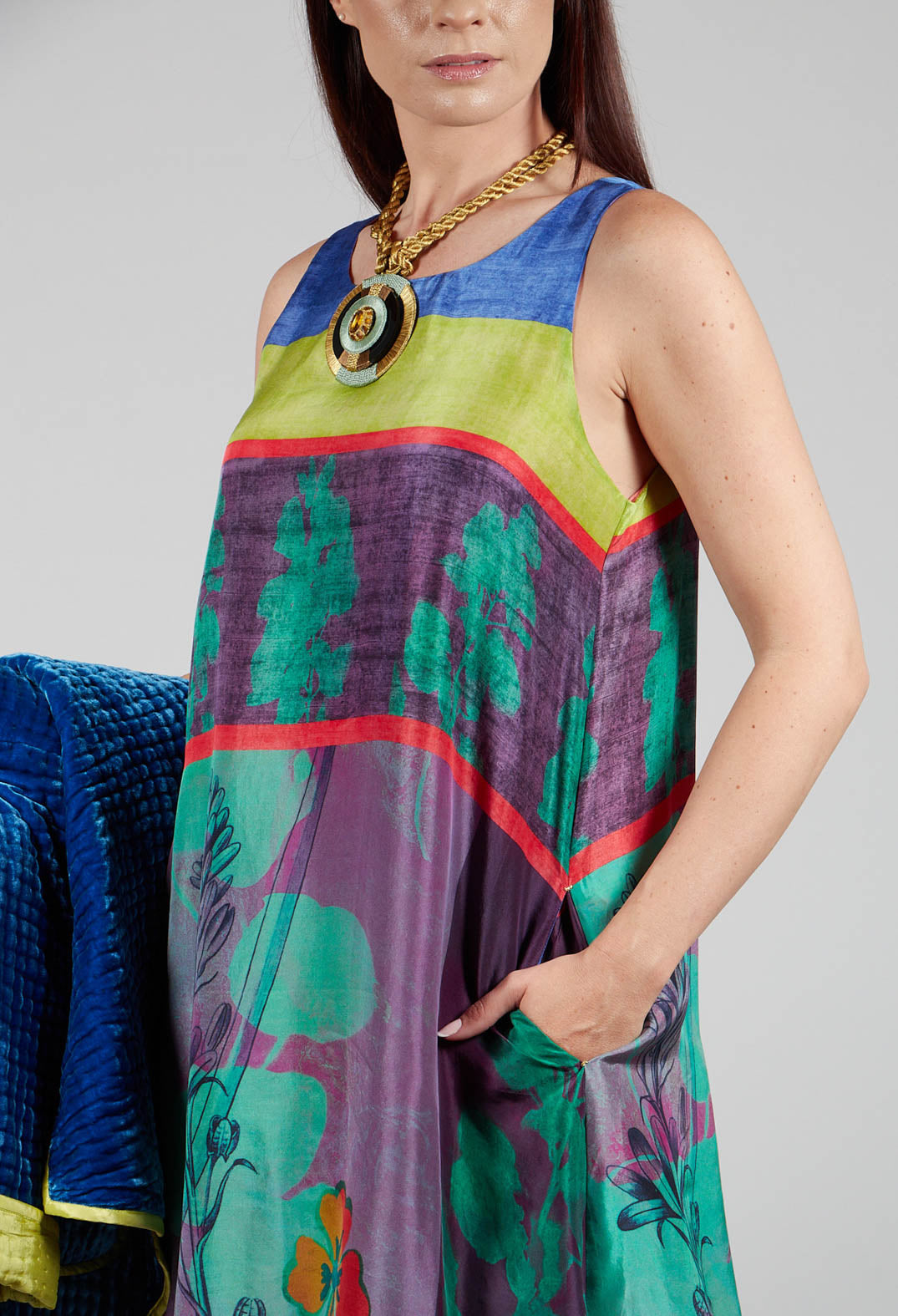 Dress Gardenia Eucalyptus in Multicolour