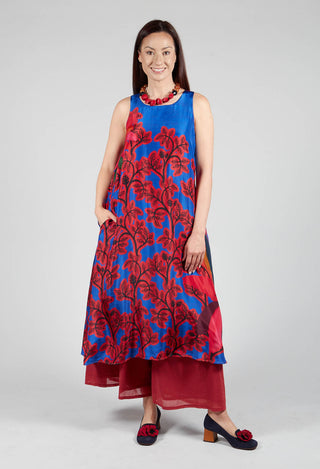 Dress Gardenia Blossom in Multicolour