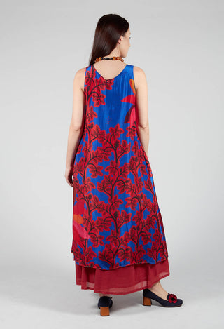 Dress Gardenia Blossom in Multicolour