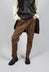 Bleached Jean Trousers in Brown