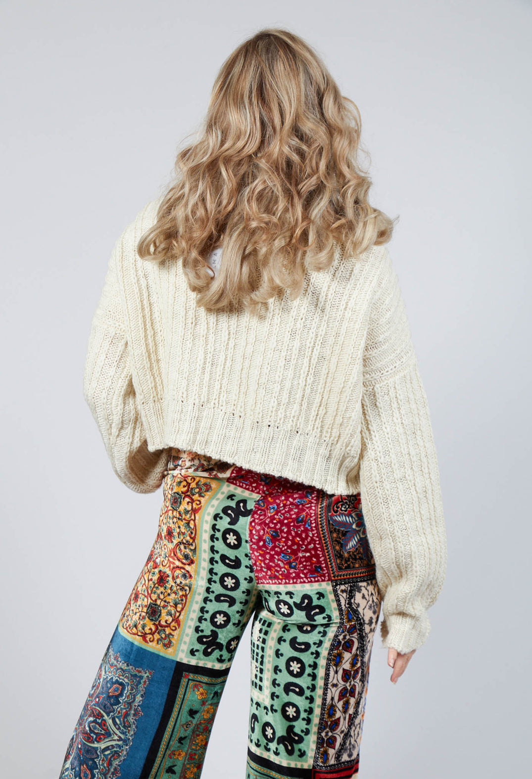 Cactus Tricot Chunky Knit in Latte