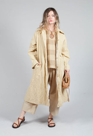 Trench Coat in Honey