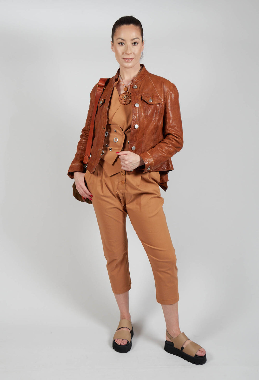 Suspense Jacket in Brown