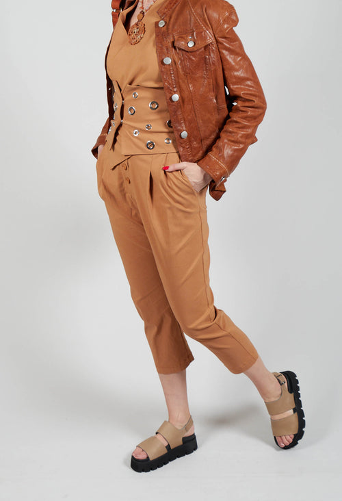 Pulp Fiction Trousers in Cognac