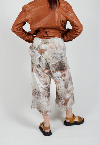 Low Crotch Pull on Trousers in Steppe Bronze
