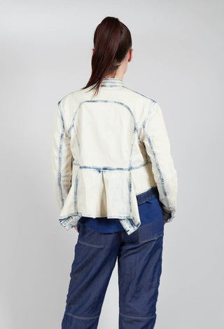 Suspense Jacket in Bleached Denim