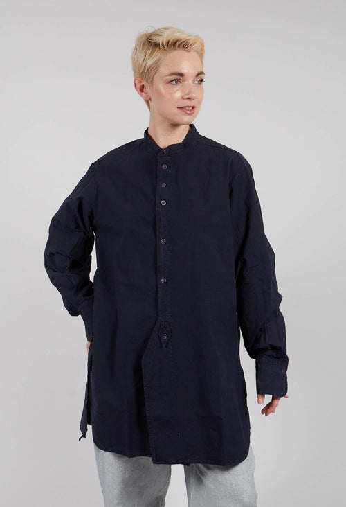 Sam Unisex Shirt in Navy