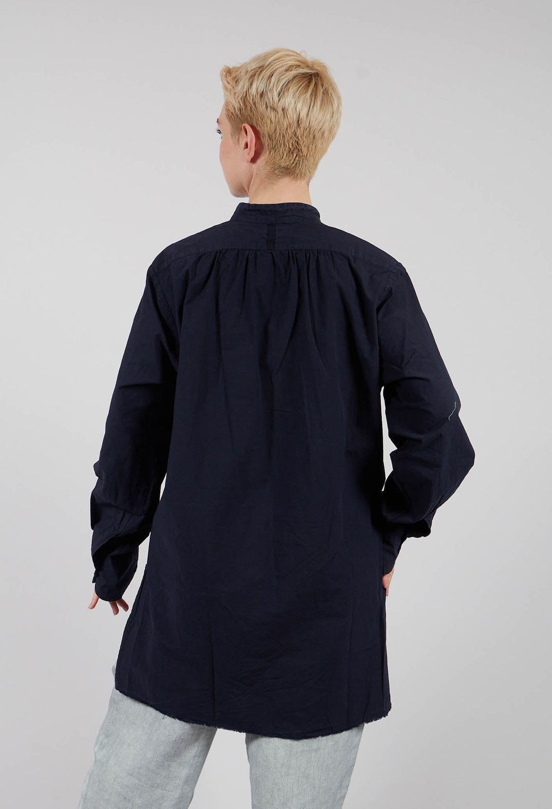 Sam Unisex Shirt in Navy