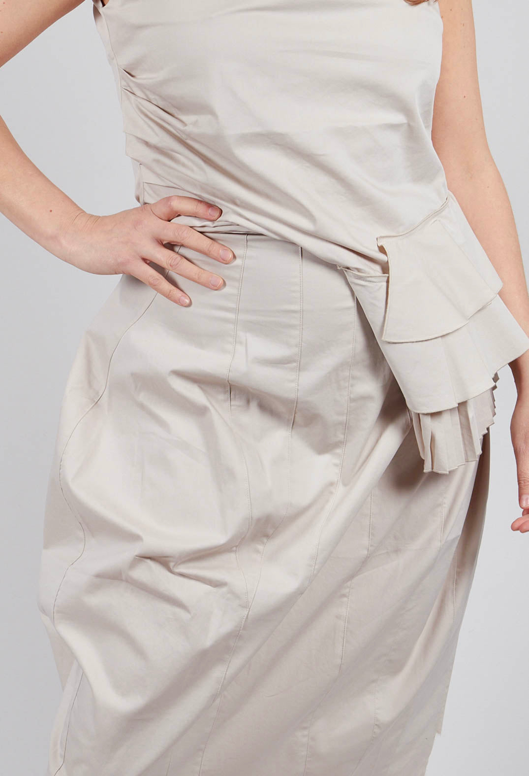 Sandra Skirt in Beige
