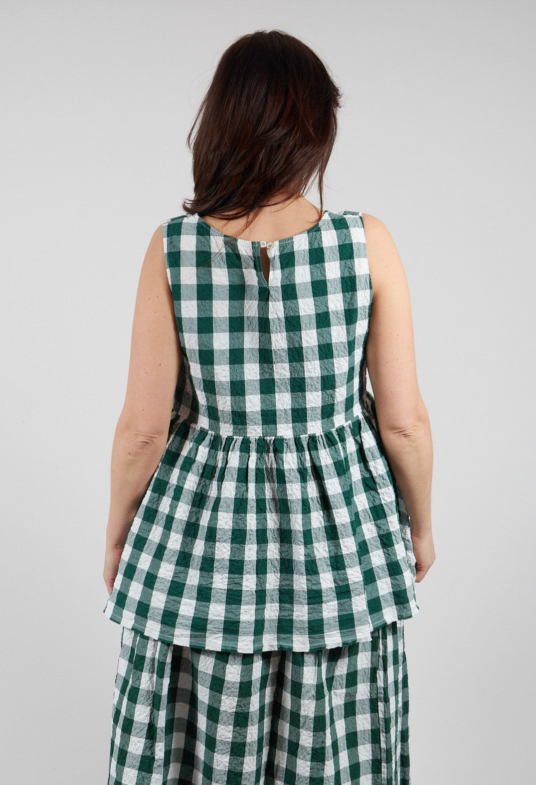 Sara Shirt in Green Check