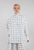 Sarita Printed Shirt in Blue Check