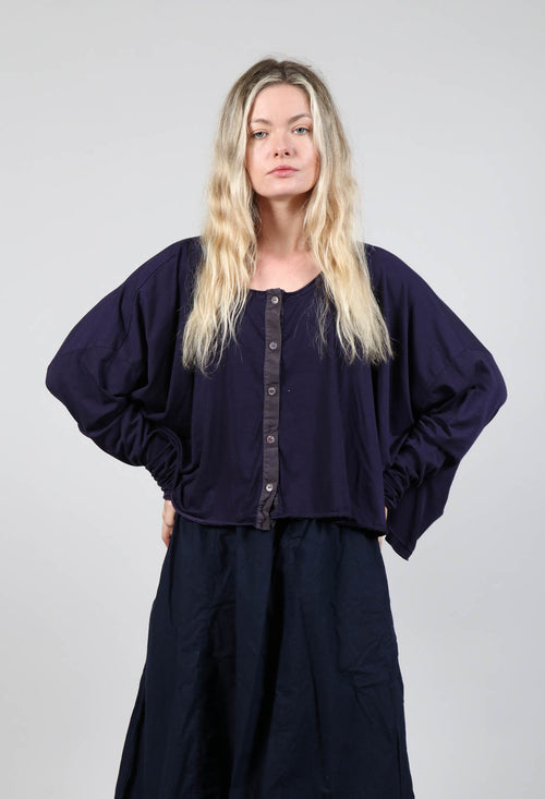 Schaffenkult Jacket in Eisenbahn Purple