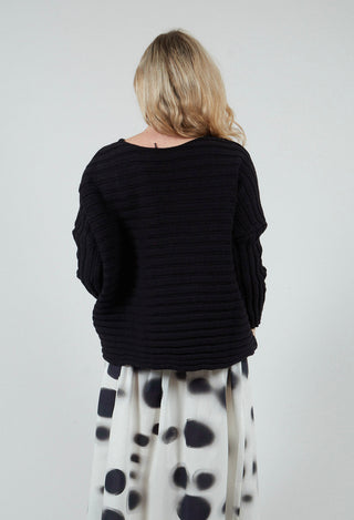 Scubi Gum Pullover in Nero