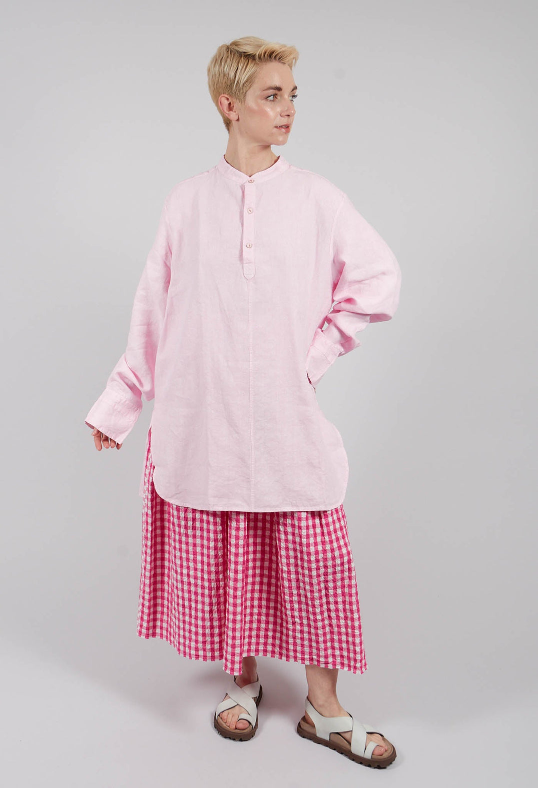 Sebastian Unisex Shirt in Pink