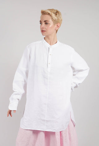 Sebastian Unisex Shirt in White