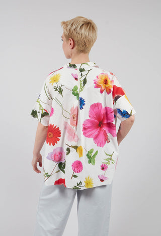Serenity Printed Shirt in Flowers