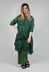 Sheer Smock Dress in Green