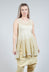 Sheer Vest in Wax Cloud