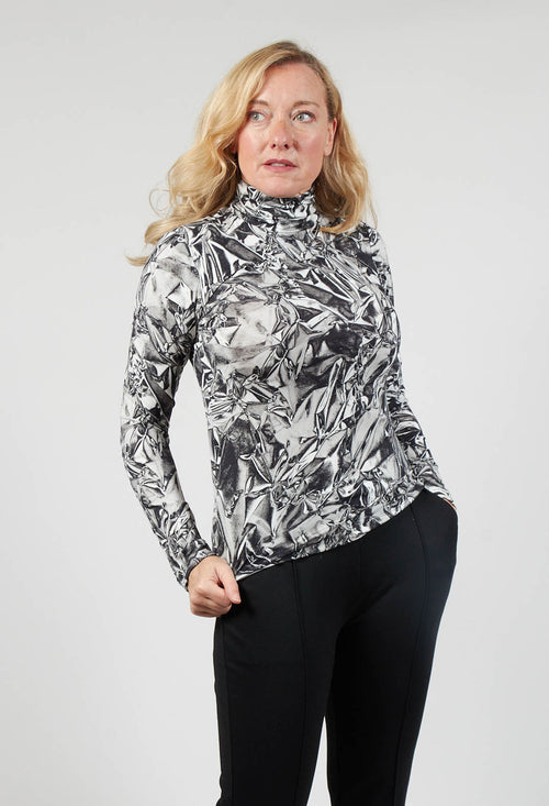 Shirt Bist4 In Grey Colourful