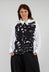 Shirt with Bold Print in White