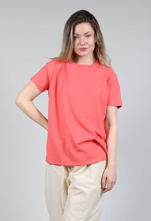 Short Sleeve T-Shirt in Strawberry