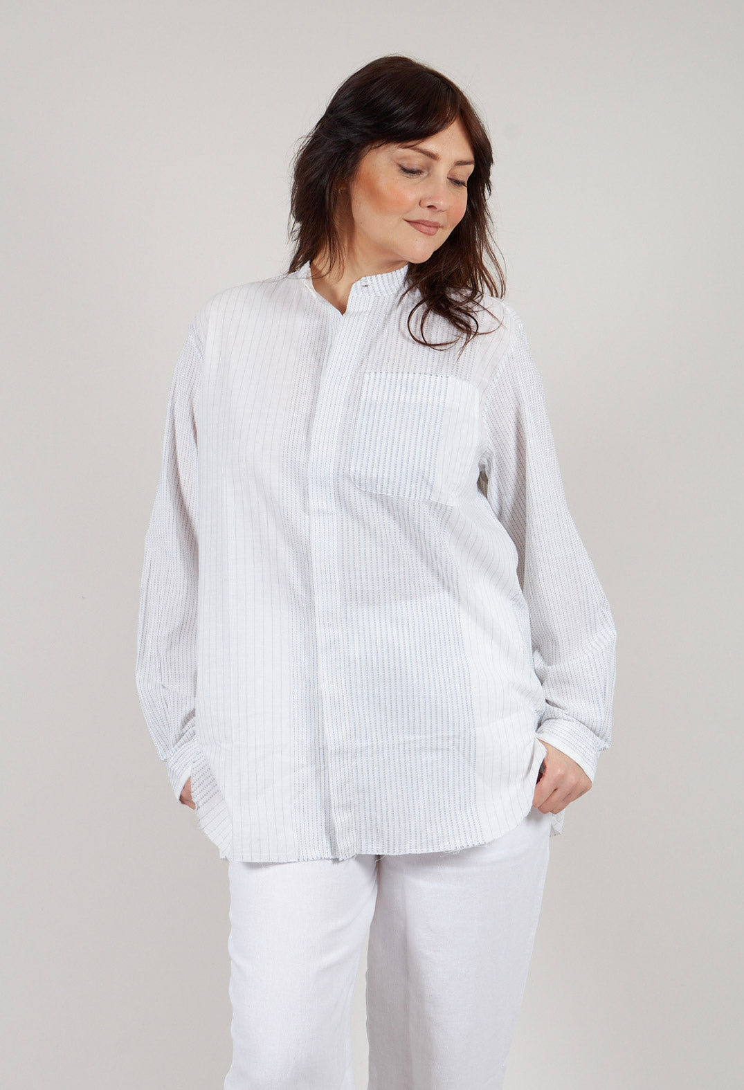 Simon Unisex Shirt in Natural