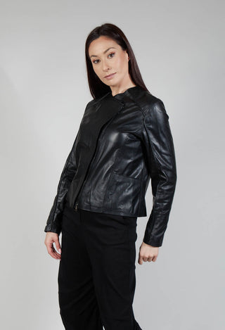 Sinister Pelle Jacket in Black