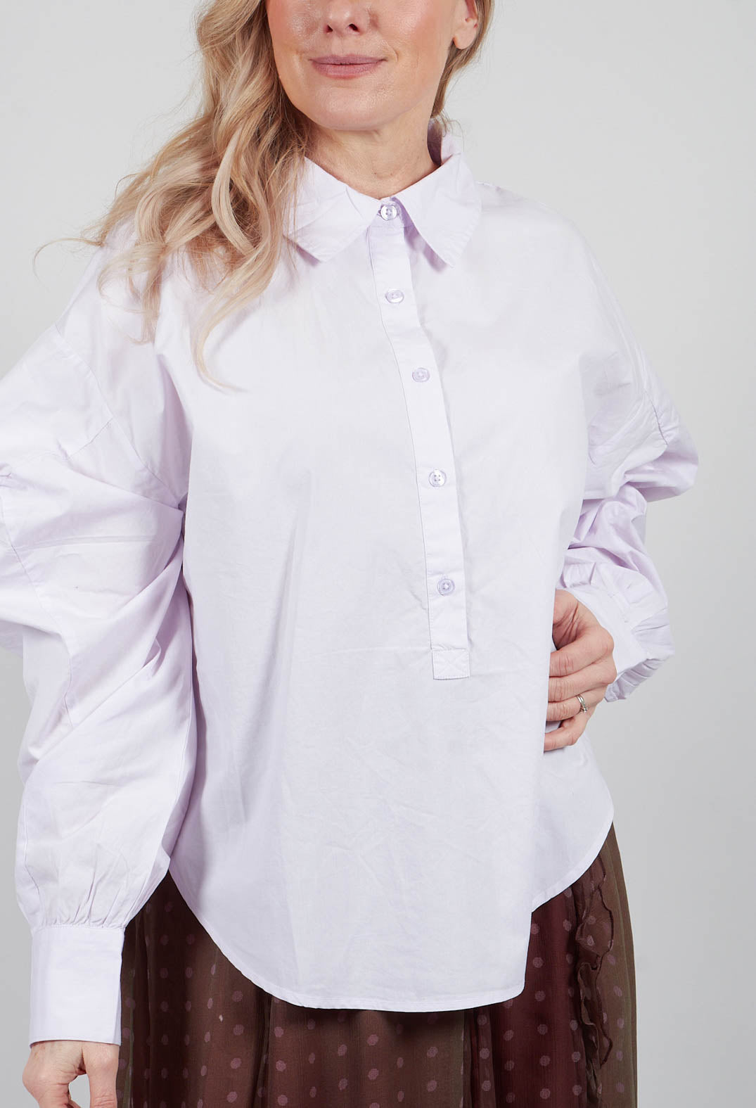 Sintia Blouse in Lilac