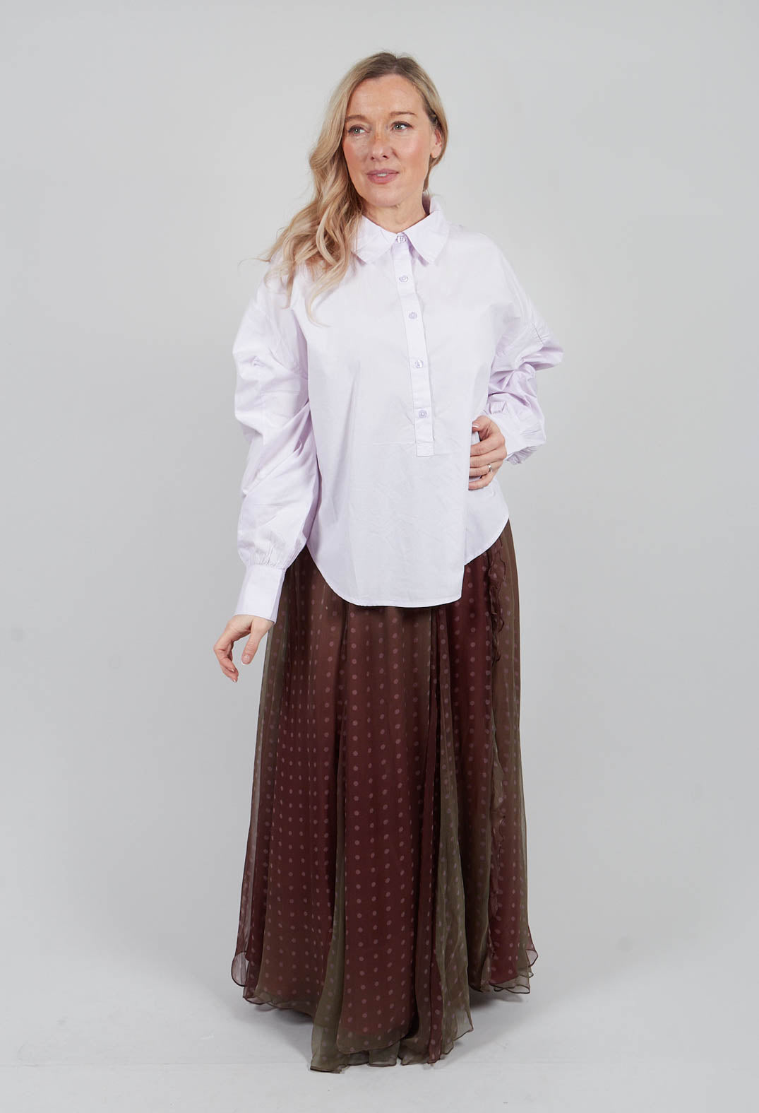 Sintia Blouse in Lilac