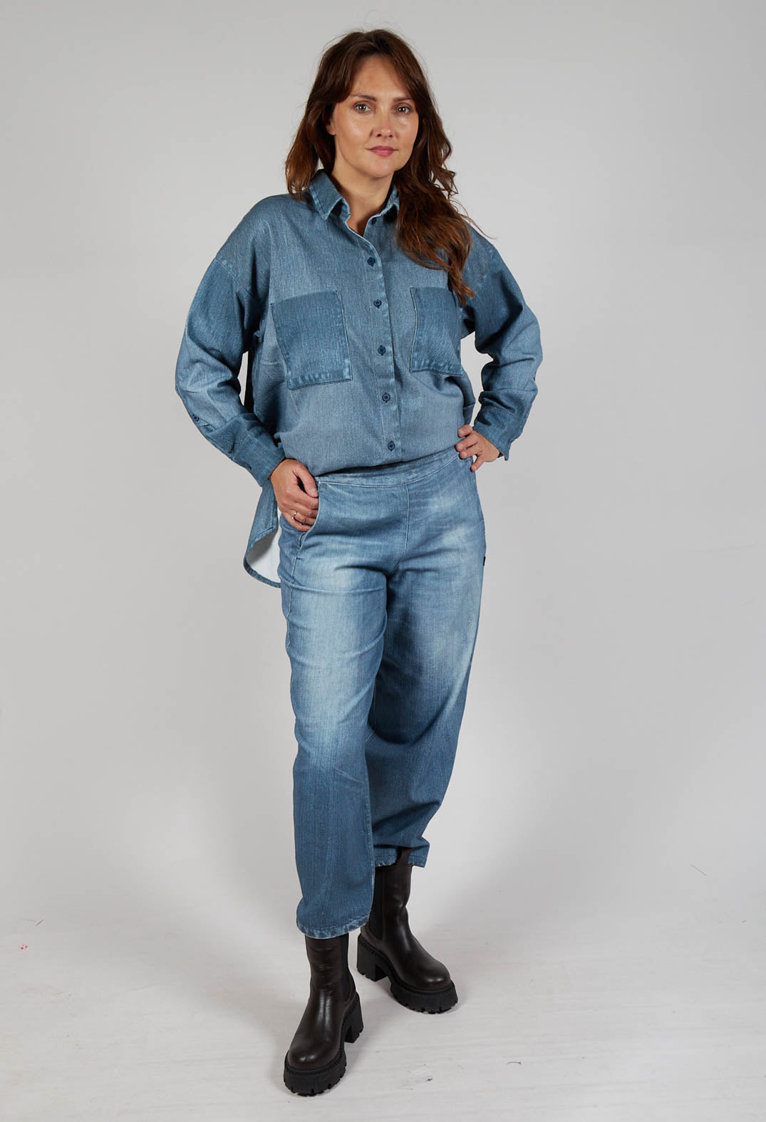 Sipa Trousers in Denim