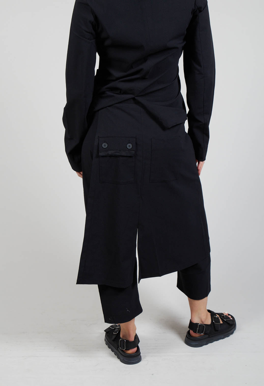 Skirt Trousers in Black