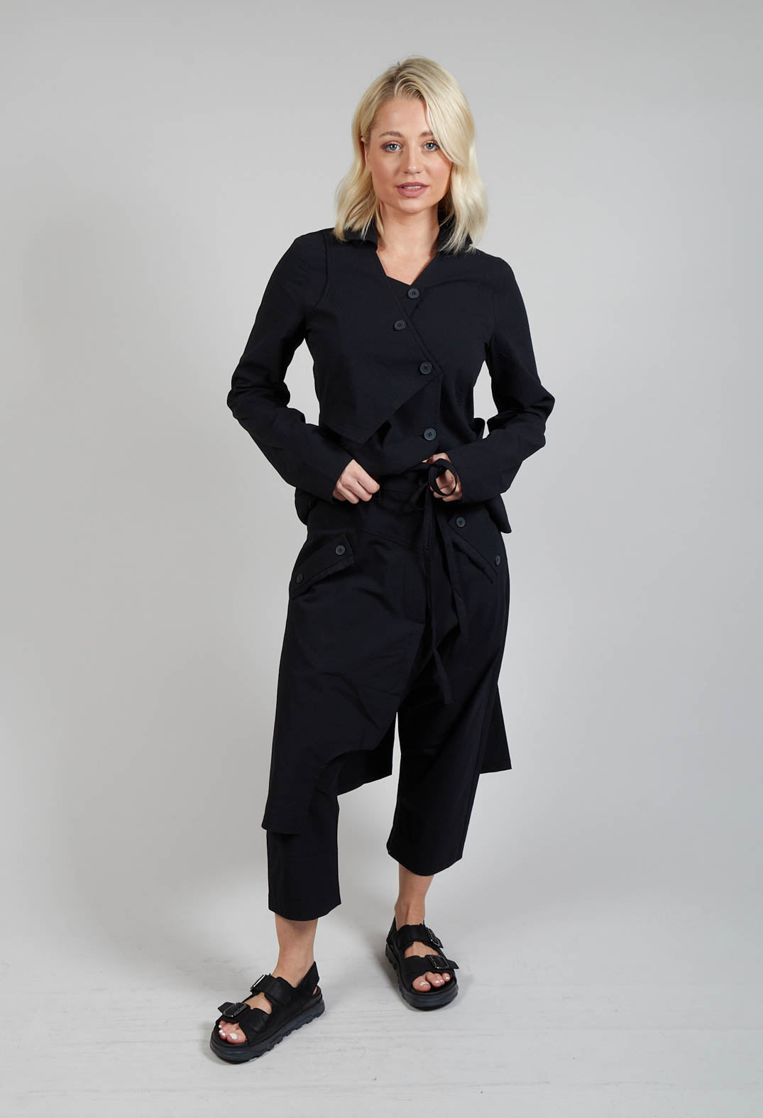 Skirt Trousers in Black