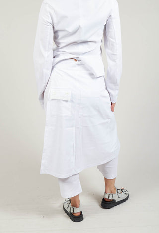 Skirt Trousers in White