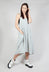 Sleeveless Linen Dress in Grey