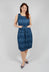 Sleeveless Smash Dress in Denim