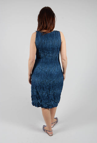 Sleeveless Smash Dress in Denim