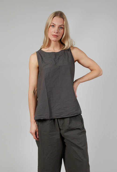 Sleeveless Top TC in Anthracite