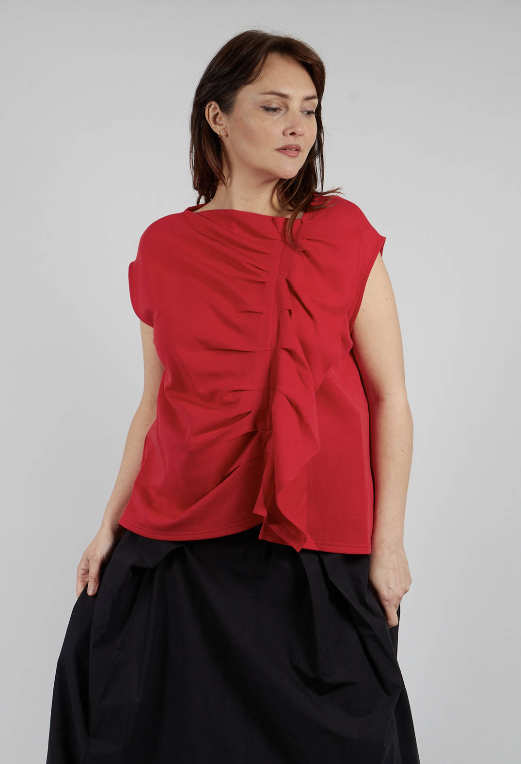 Sleeveless Top in Red