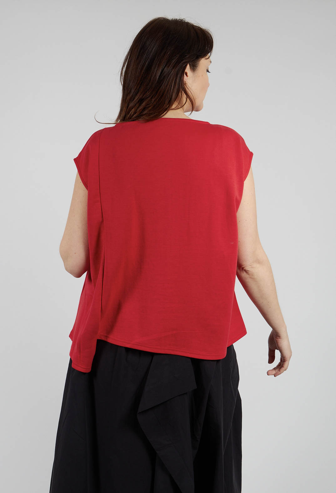Sleeveless Top in Red