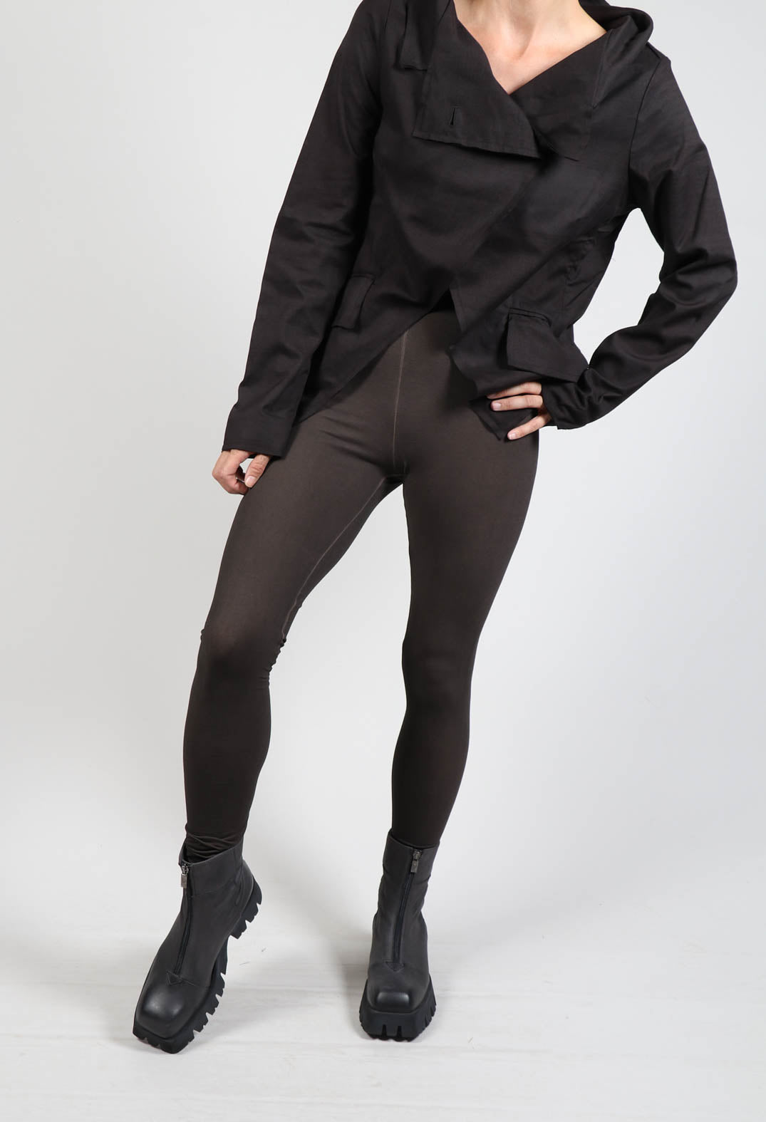 Slim Fit Leggings in Espresso Cloud