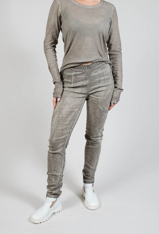 Slim Fit Pants in Hay Cloud