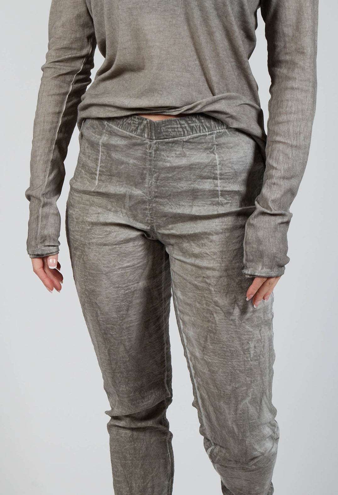 Slim Fit Pants in Hay Cloud