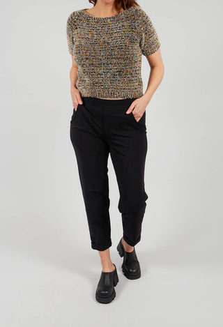 Slim Fit Trouser in Black
