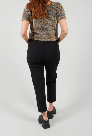 Slim Fit Trouser in Black