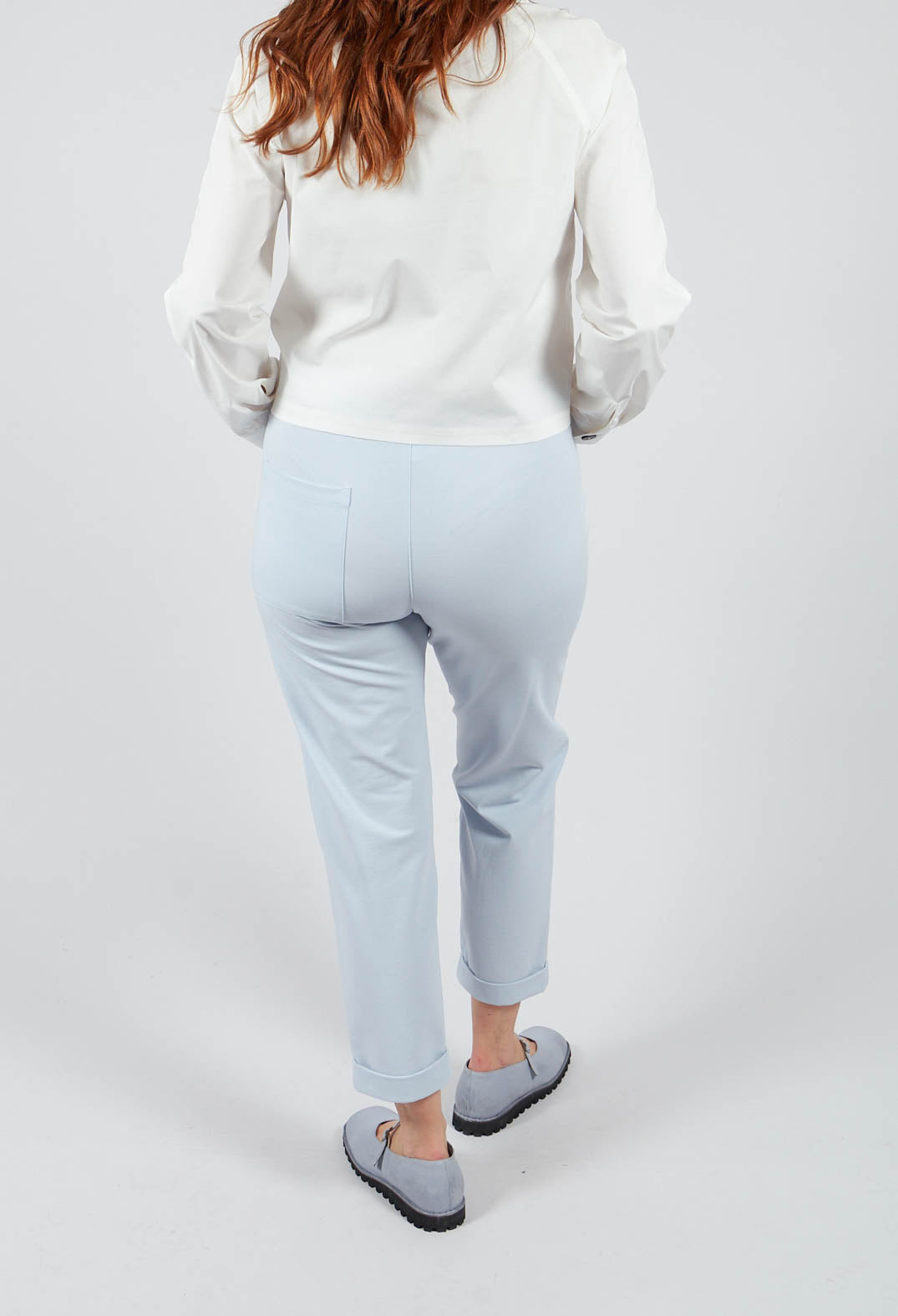 Slim Fit Trouser in Light Blue