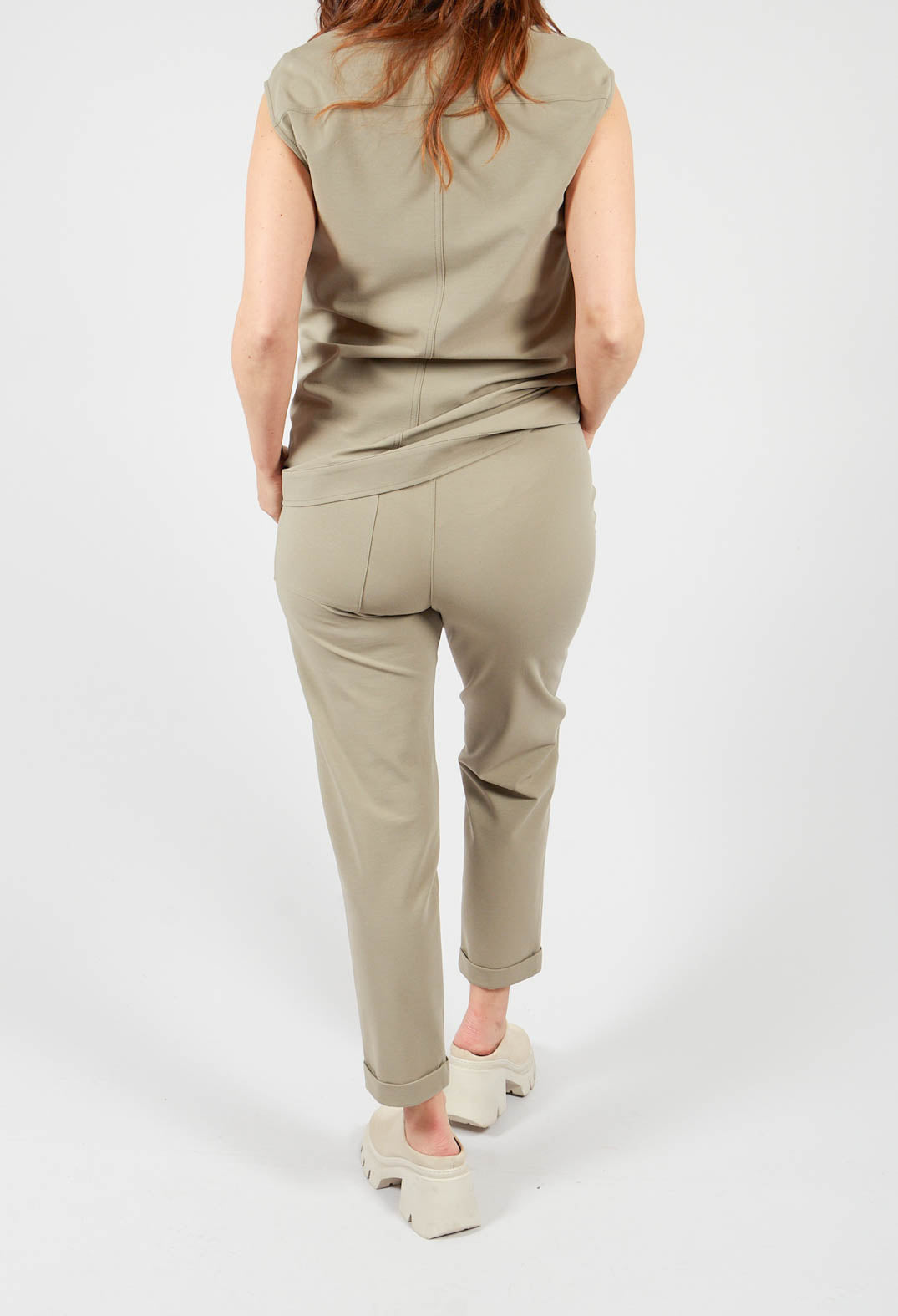 Slim Fit Trouser in Taupe