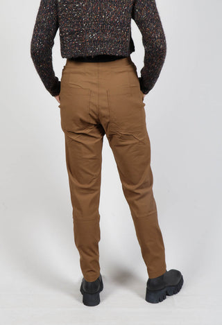 Slim Fit Trousers in Bronze